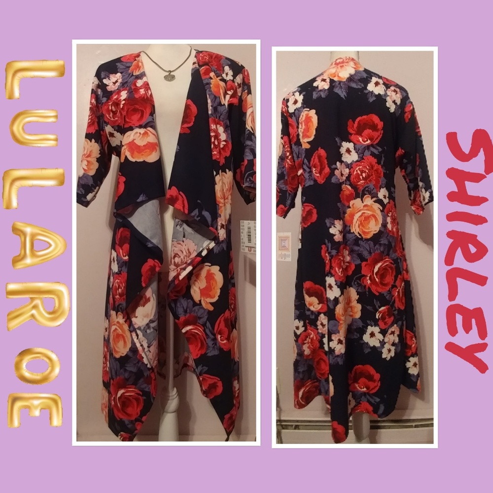 🦄LulaRoe Rare Shirley🌈